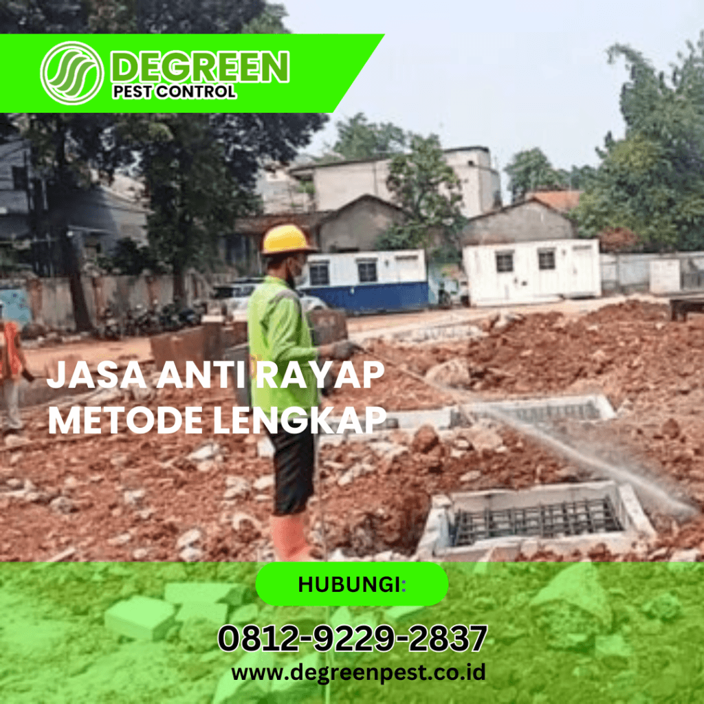 Jasa Anti Rayap di Cipondoh Tangerang Harga Bersahabat