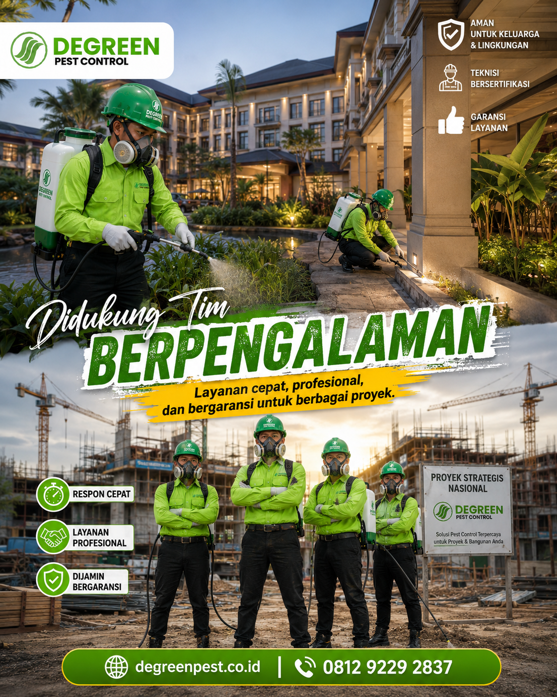 Perkiraan Harga Jasa Anti Rayap Jakarta Barat: Solusi Efektif dari Degreen Pest Control