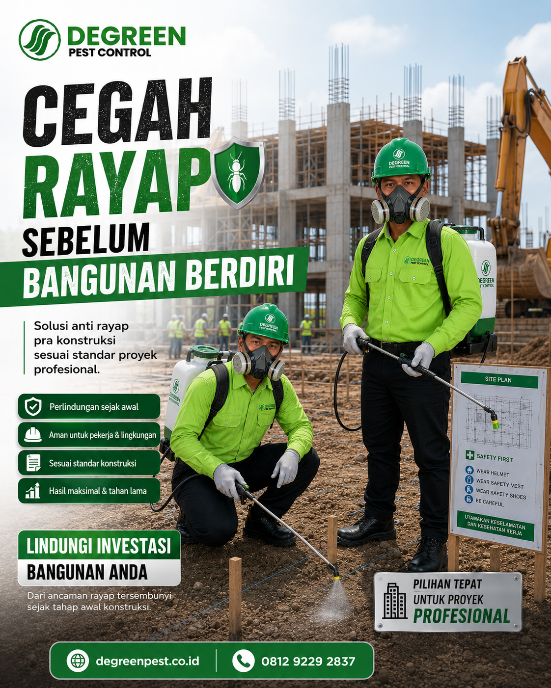 Jasa Anti Rayap di Kebon Jeruk Jakarta Barat Terbaik