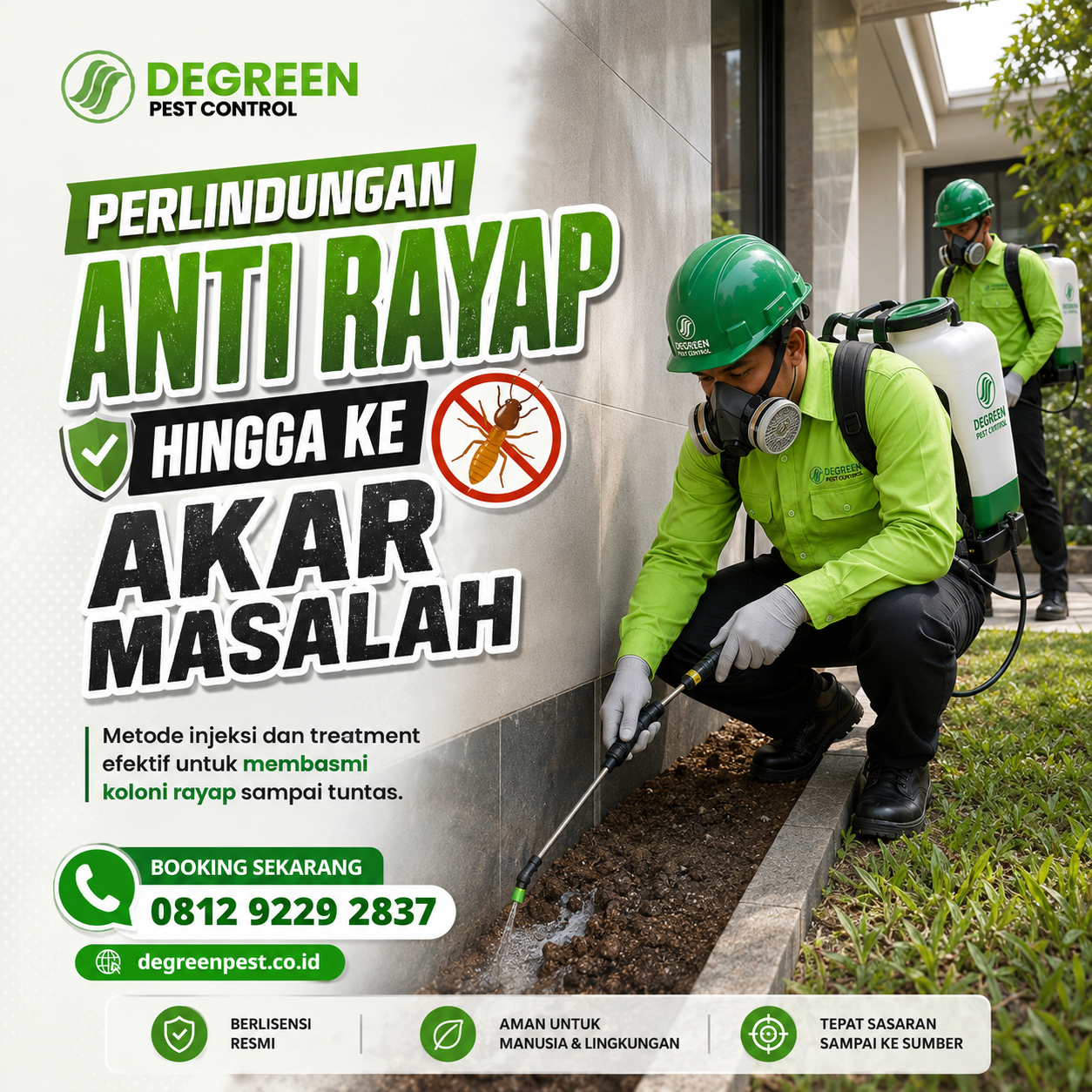 Jasa Anti Rayap di Serpong Utara Tangerang Terbaik
