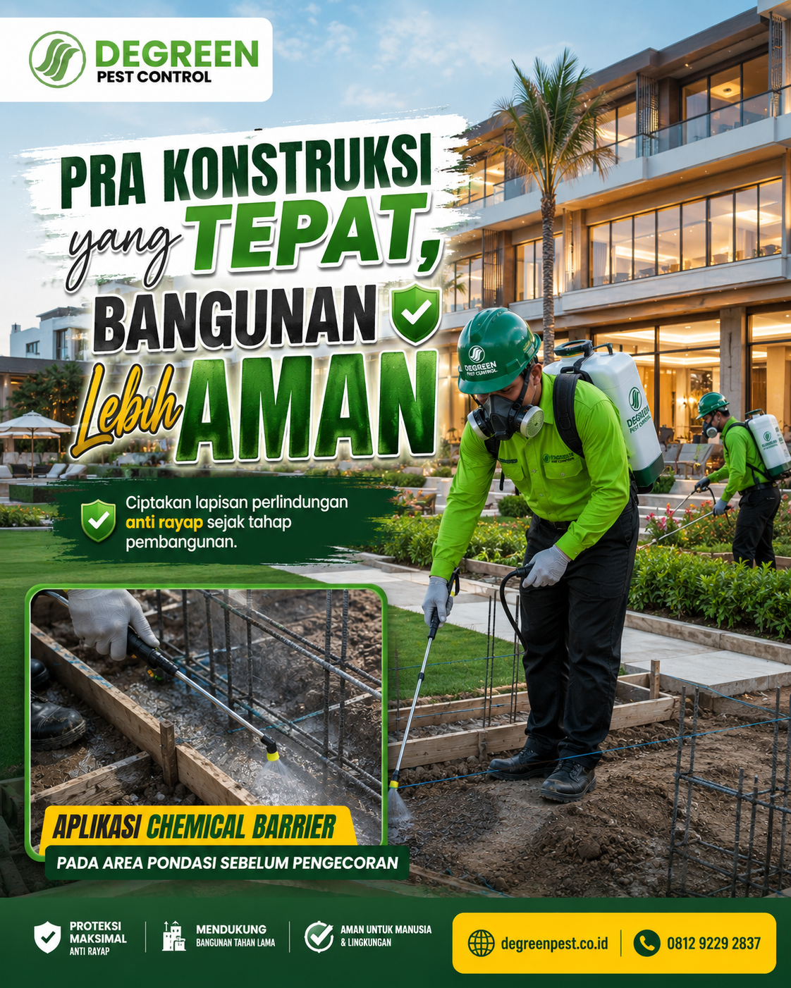Tarif dan Biaya Jasa Anti Rayap Per Meter di Pondok Aren Terbaru
