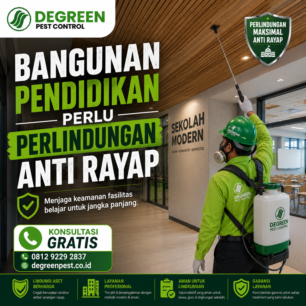 Jasa Anti Rayap di Ciputat Tangerang Selatan Profesional