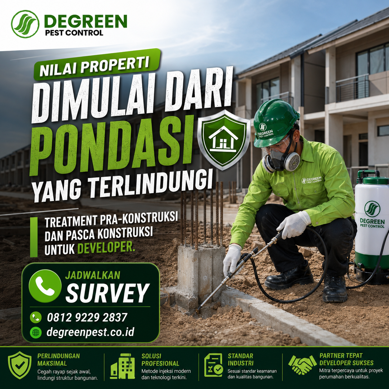 Jasa Anti Rayap di Cengkareng Jakarta Barat Profesional