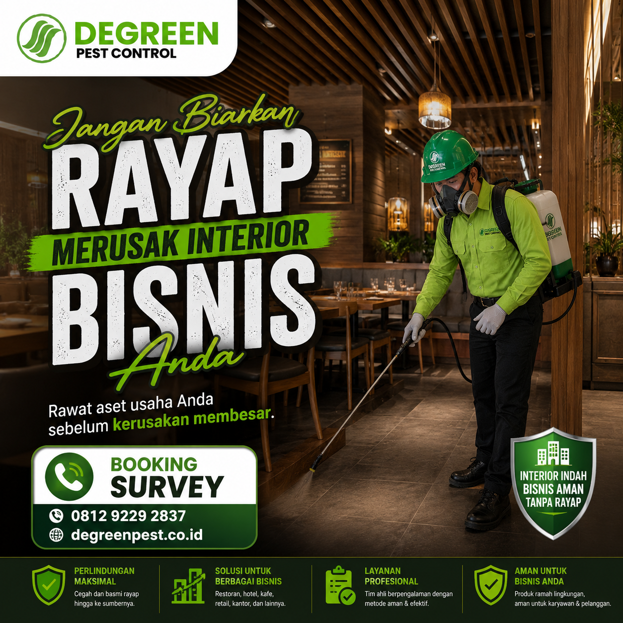 Jasa Anti Rayap di Ciledug Tangerang Harga Murah